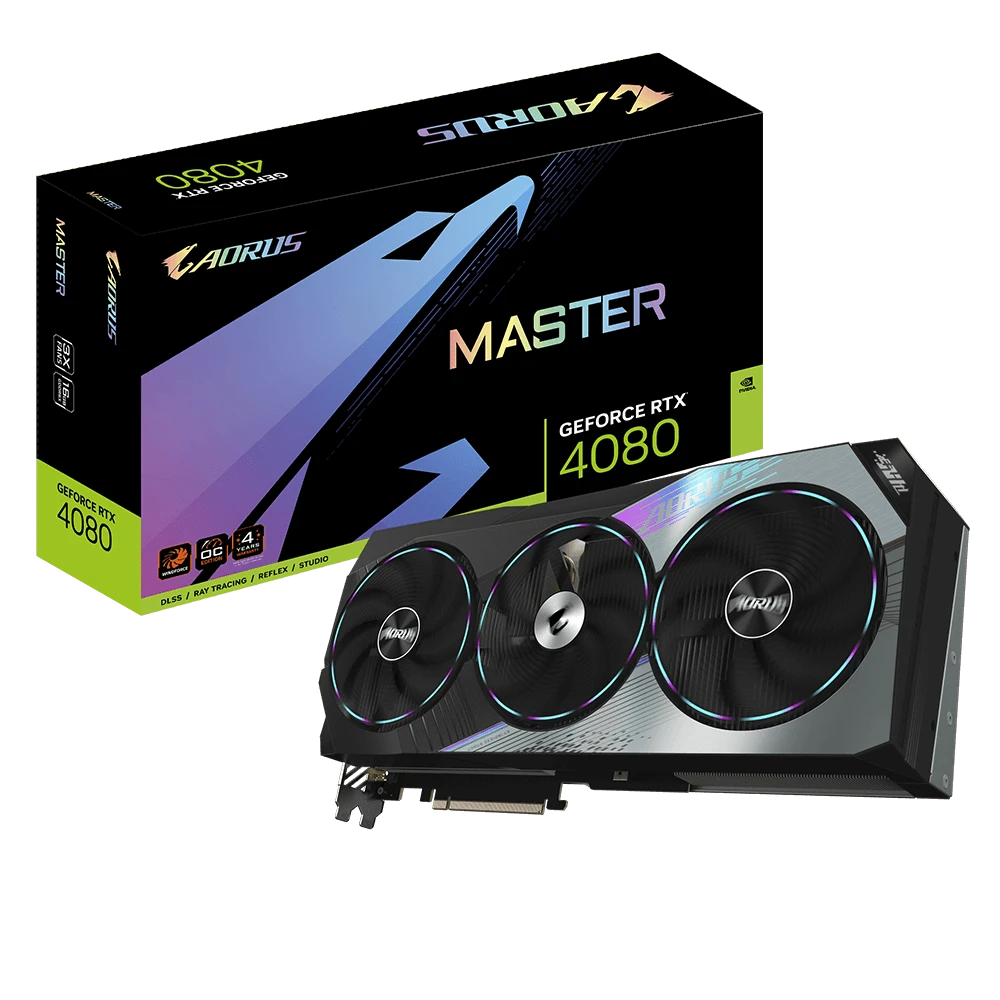 Gigabyte AORUS GeForce RTX 4080 16GB MASTER